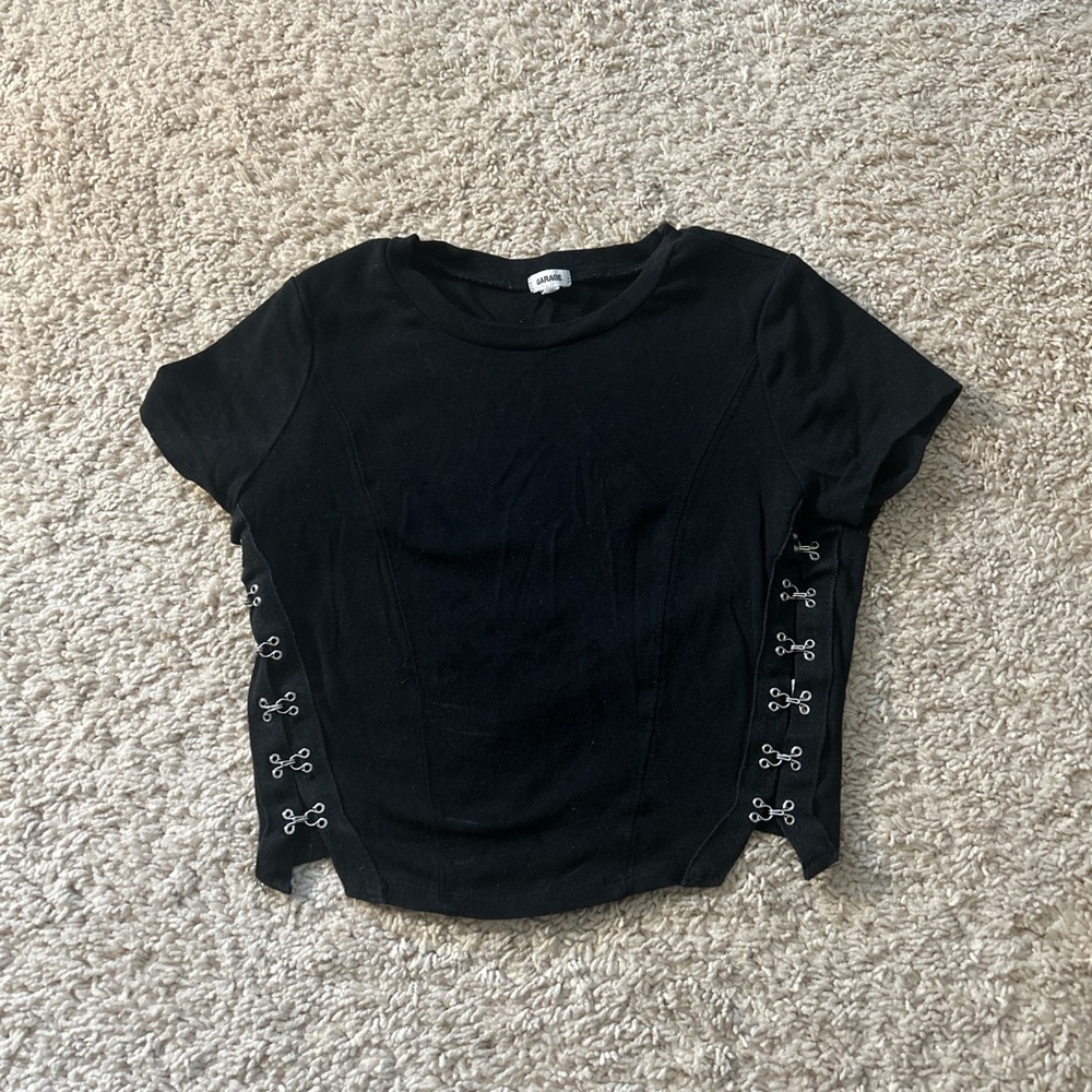 Garage Top with Laced Sides